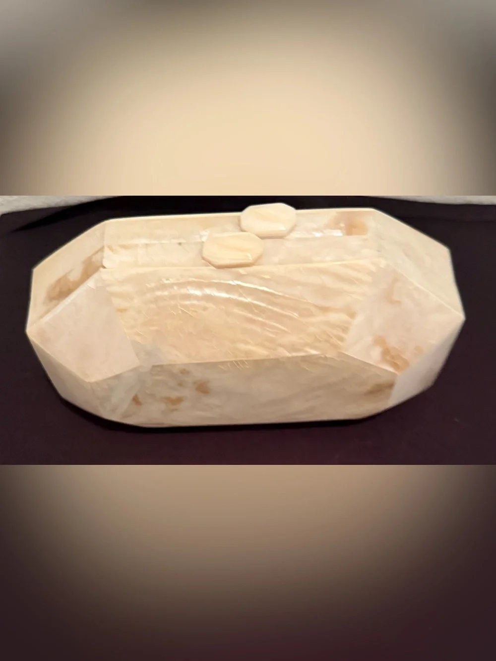 Vintage Mother of Pearl clutch. Like new.